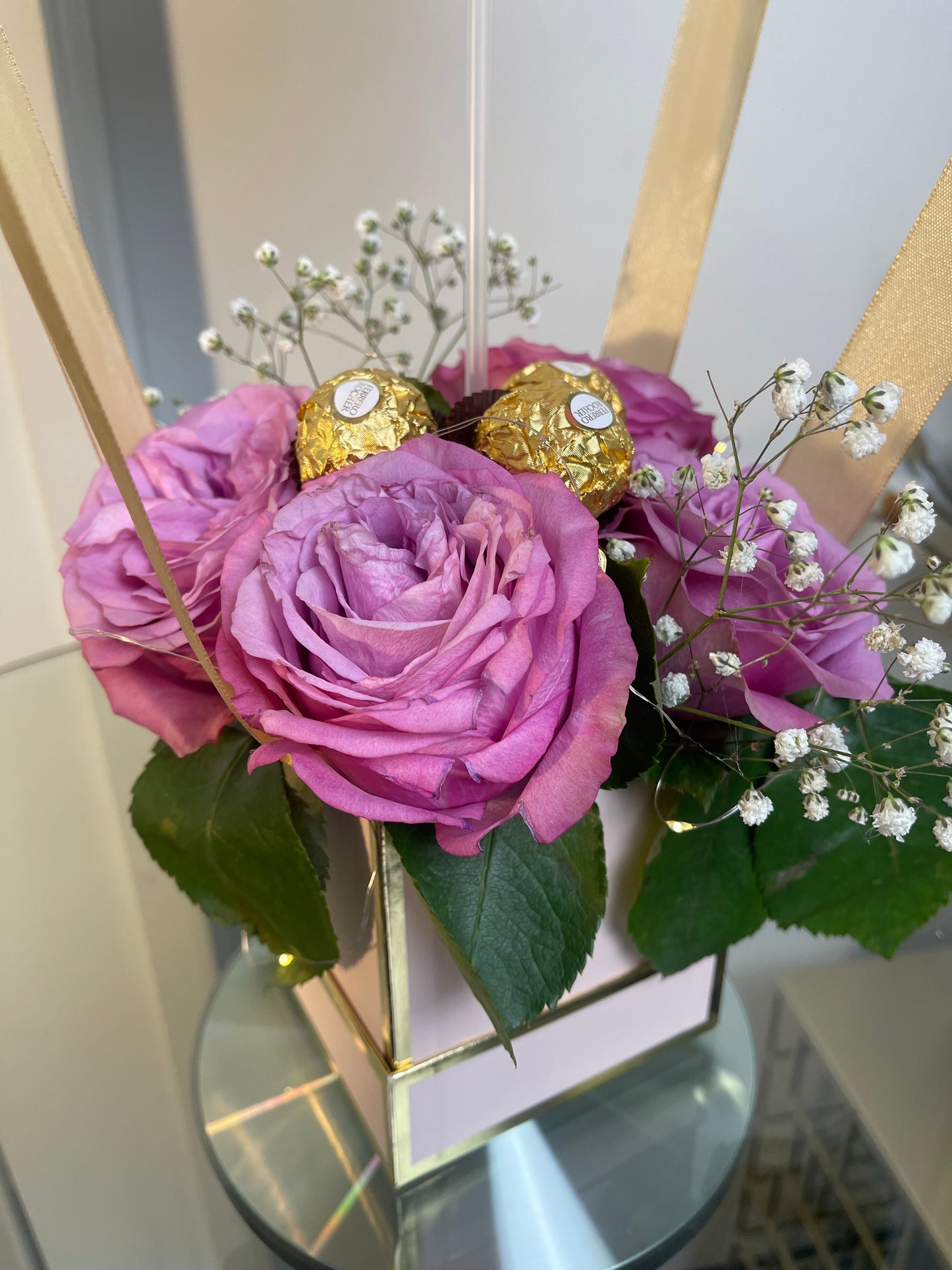 Valentine's Balloon & Rose