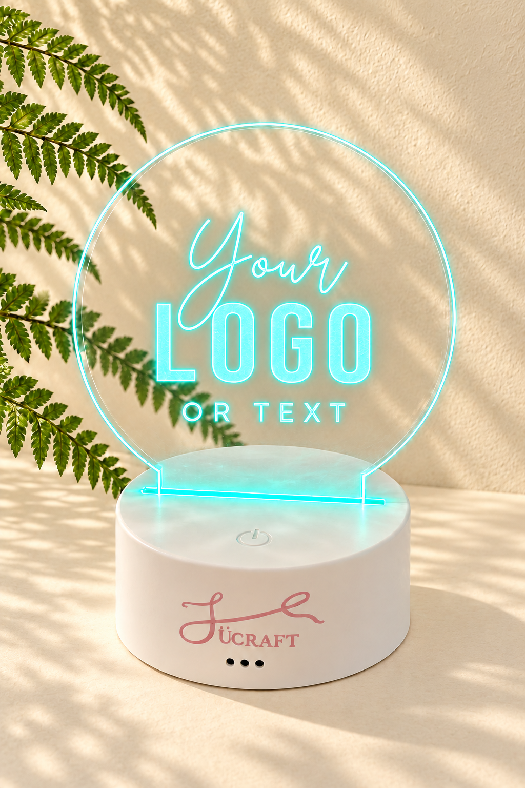 Custom Acrylic LED Plaque | Personalized Night Light