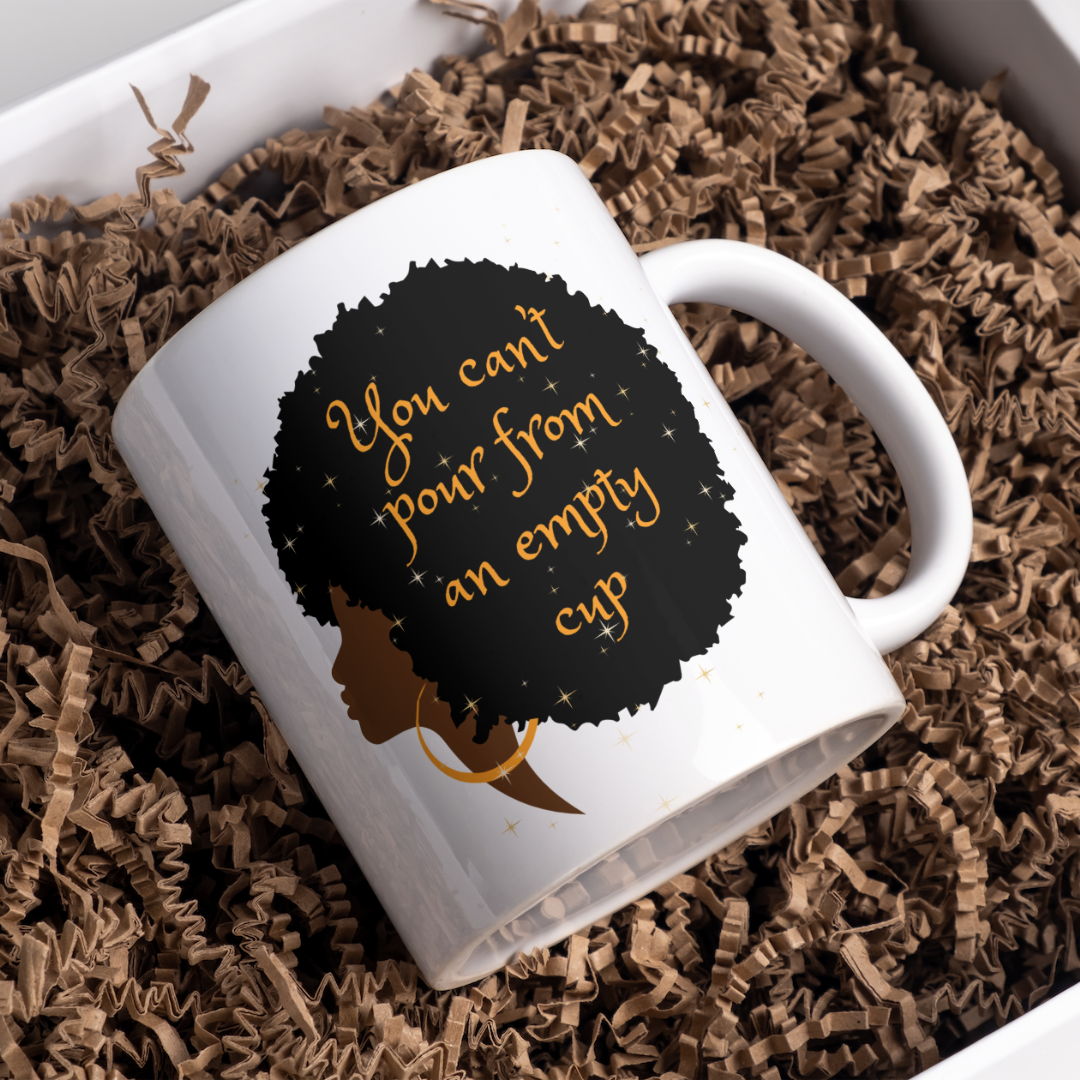 Personalized Afro Chic mug