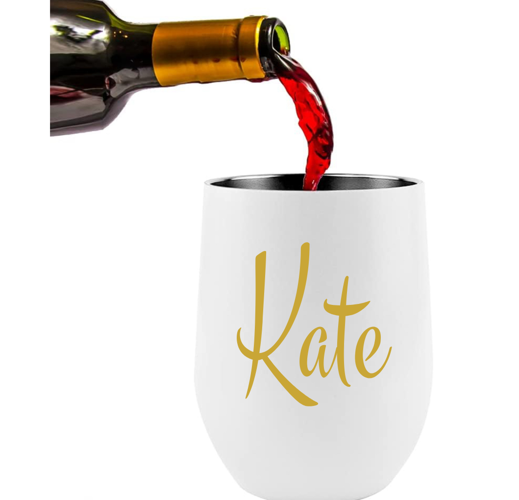 Personalized Wine tumbler