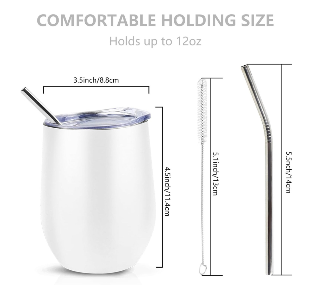 Personalized Wine tumbler