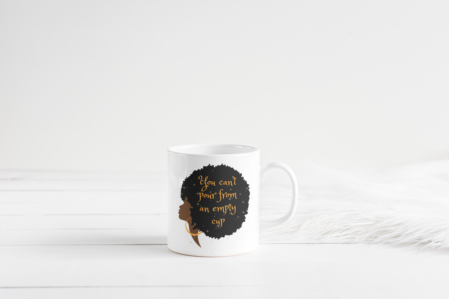 Personalized Afro Chic mug