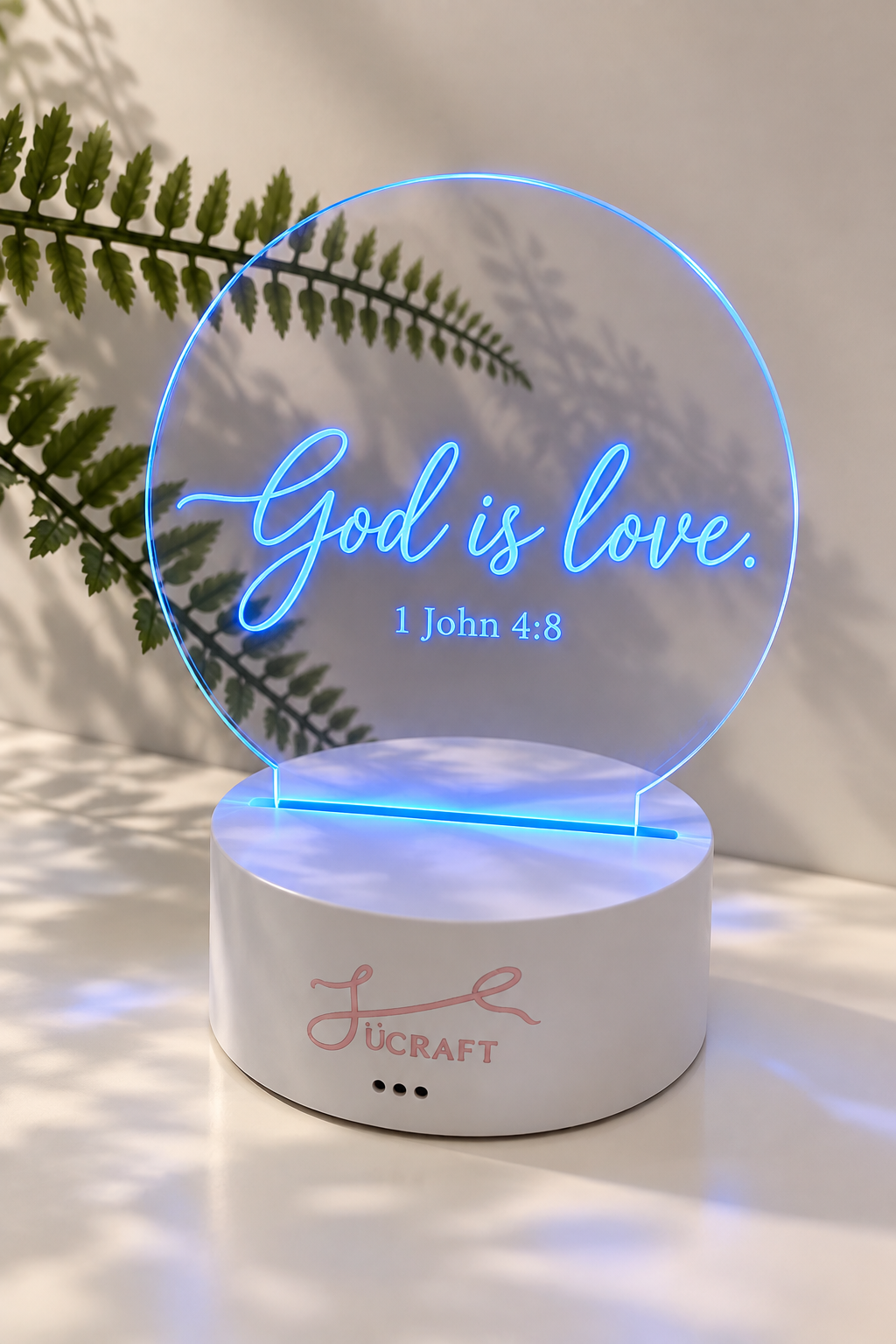 Custom Acrylic LED Plaque | Personalized Night Light
