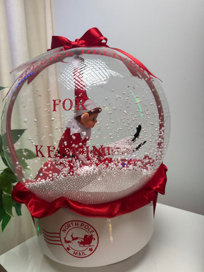 Elf Snow Globe Balloon – Motion Edition